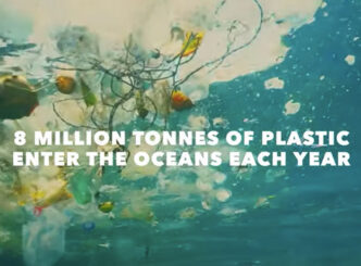 Imagen sobre la campaña de Notpla: "Making packaging dissapear"