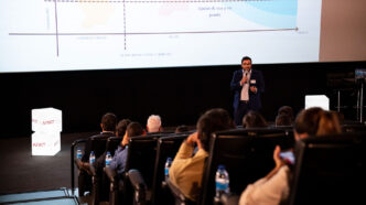 Salvatore Cóspito durante su intervención en el Retail Media Up: claves para los CMOs