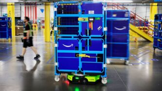 Proteus, un robot autónomo de Amazon