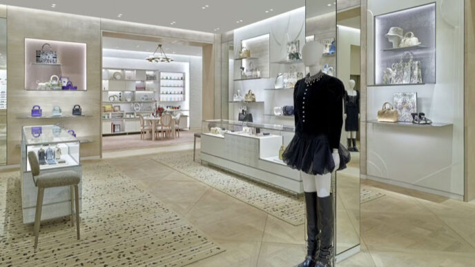 Dior ha reinventado su tienda en Highland Park en Dallas y ha inaugurado el Café Dior. DIOR
