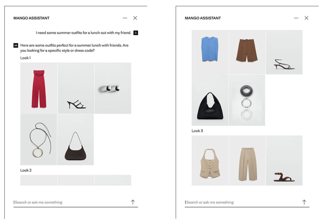 Mango Stylist, el nuevo asistente de moda de la compañía. MANGO