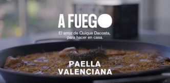 Fragmento del vídeo de promoción de A Fuego, de Quique Dacosta. QUIQUE DACOSTA