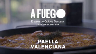 Fragmento del vídeo de promoción de A Fuego, de Quique Dacosta. QUIQUE DACOSTA