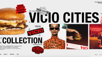 Imagen de la web de Vicio, que ha elevado la hamburguesa a una experiencia premium