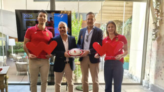 Firma del acuerdo entre Worten y la Federación Española de Rugby. WORTEN