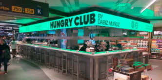 Hungry Club, de Dabiz Muñoz, en el aeropuerto de Madrid.