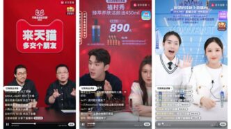 Influencers promocionando productos Influencer en Taobao Live