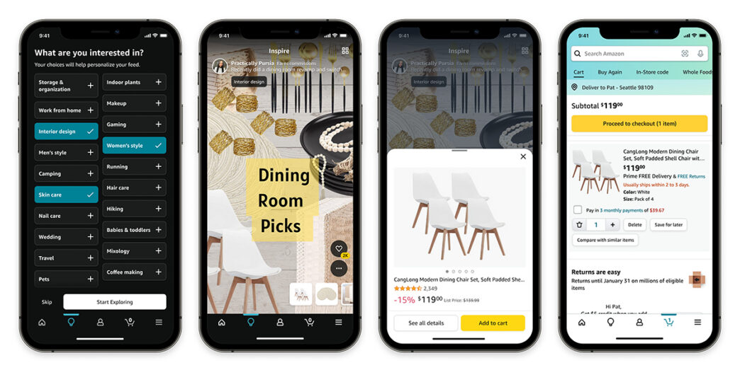 Amazon utiliza la dinámica de pricing dinámico con IA en su marketplace. AMAZON